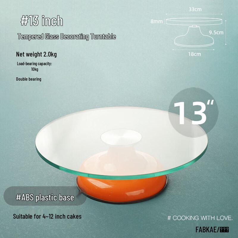 Cake Decorating Turntable Kit