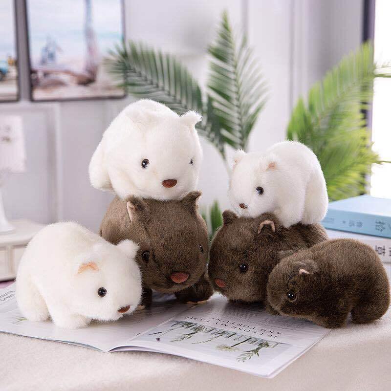 Creative new simulated hamster plush toy doll cute little hamster doll for children gifts