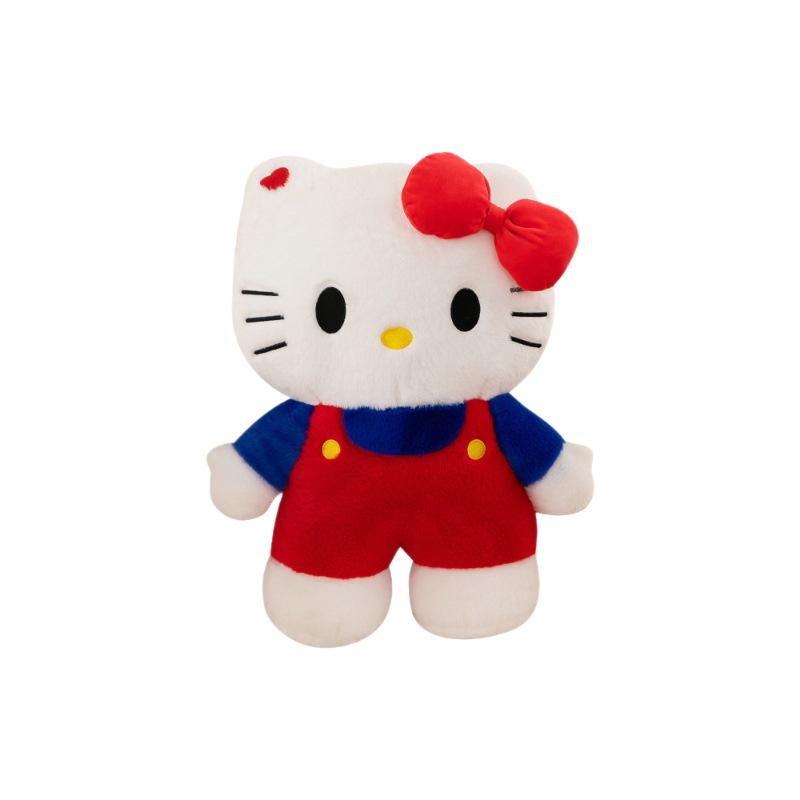 Large KT Cat Plush Toy - Cute Cat Doll Cushion Gift for Girls' Birthdays
