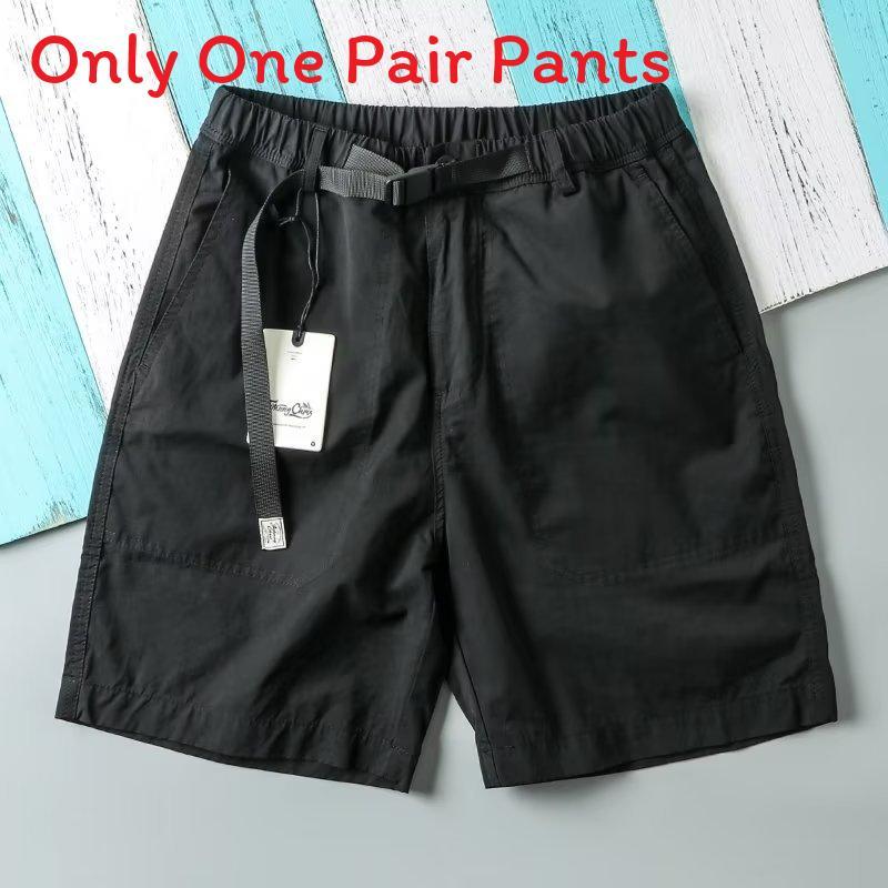 Men Summer Casual Shorts With Durable Polyester Fabric For Daily Wear