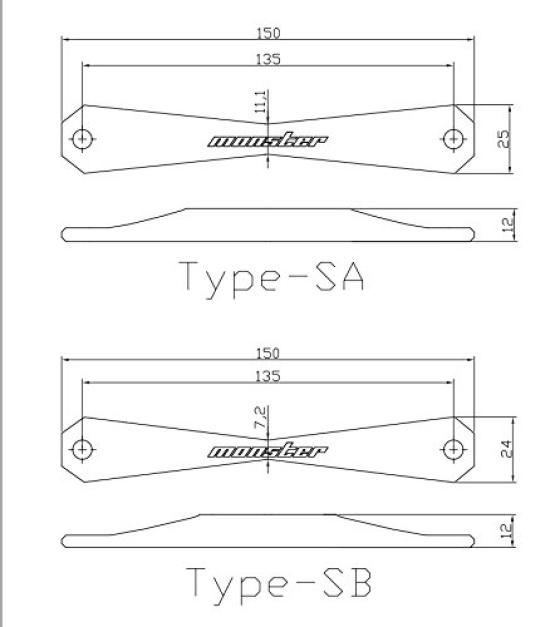 MONSTER SPORT Stay Type-SA 297100-0000SA