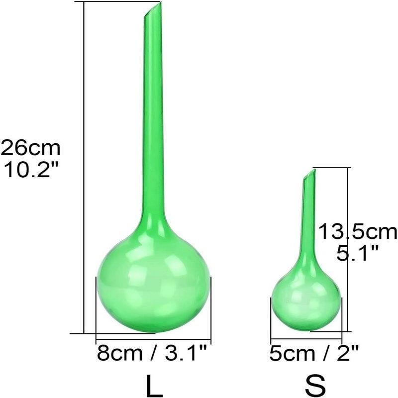 Watering Flower Imitation Glass Lazy Round Plant Flower Control Drip Ball Drip Irrigation Outdoor Garden Waterings Accessories