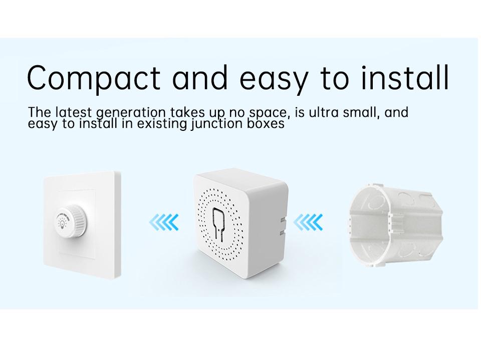 Tuya WiFi Smart Switch Disconnector with App & Voice Control Timer