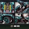 1:14 City Technical Super Racing Car Building Block Sports Vehicle Model  For Kids Gifts Birthday Christmas Halloween Gifts