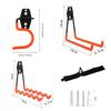 Bicycle Garage Heavy Storage Hook Warehouse Hardware Strong Load-Bearing Small/Medium Square Hook Tool Storage Wall Metal Hook