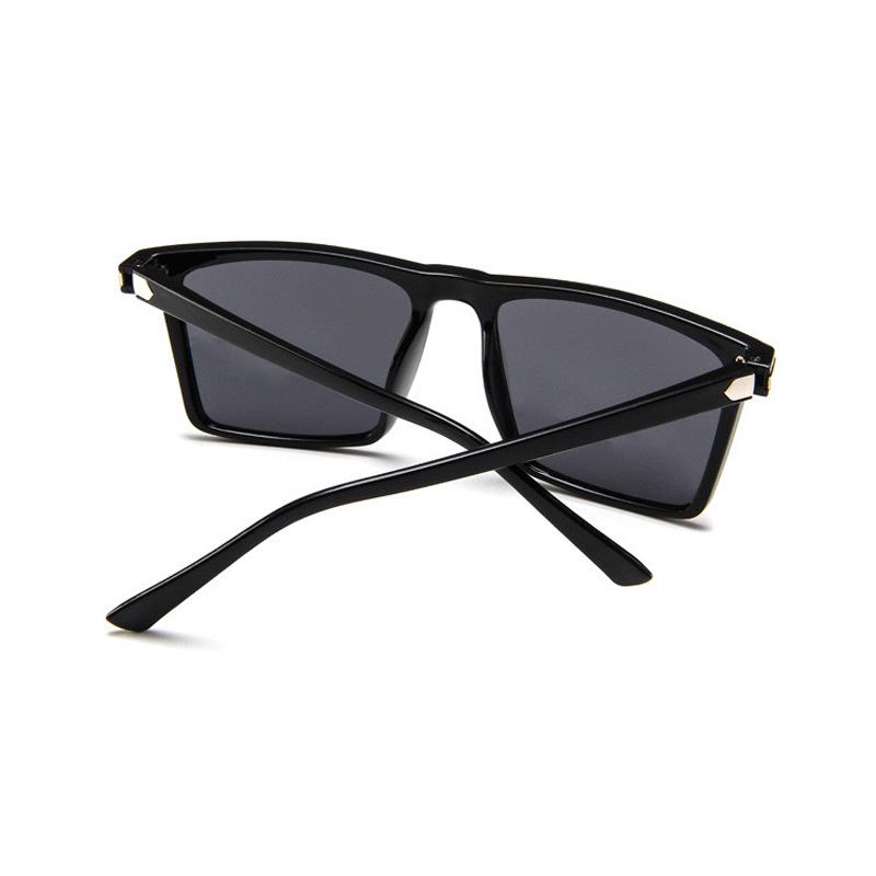 Square Studded Retro Sunglasses - European & American Street Style, Versatile Trend (Model 2159)