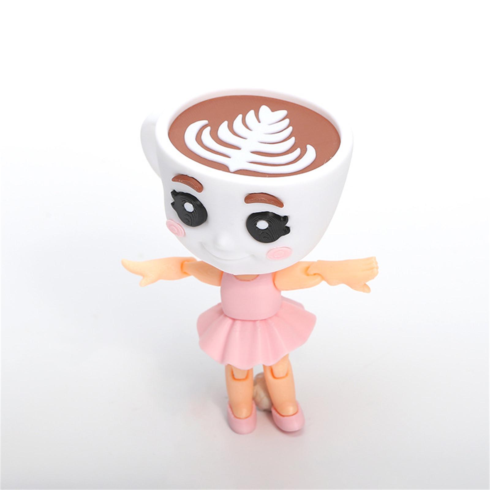 

Игрушечные статуэтки, напечатанные на 3D-принтере, в качестве декоративных настольных подарков для друзей One Size