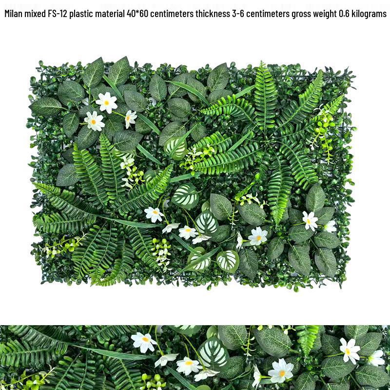 Künstliche Blumenwand für die Dekoration von Einkaufszentren im Freien