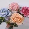 Cloth Flower Curtain Tie Backs Rose Curtain Tieback Clips Decorative Rope Holdbacks Window Buckle for Window Decor