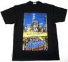 Los Angeles City T-shirt LA Sports Urban Streetwear Men's Black New