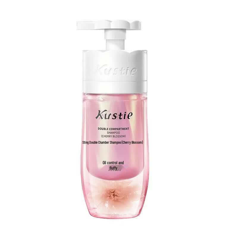 Kustie Cherry Blossom Dual-Chamber Shampoo