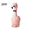 Artistic Floral Container Cute Resin Flamingo Decorative Vase, Pink Flower Holder Figurine, Creative Birthday Gift for Women Tabletop Ornament