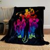 Golf Players Ombre Art Blanket bedroom Blanket for Livingroom Couch lunch break Soft throw for Friend's festival Gift