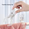 Multifunctional Big Size Plastic Clothes Clips for Securing Bedding and Garments Sturdy Laundry Pegs Ideal for Home Outdoor Use.