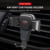 GR Gazoo Racing Car Phone Holder Air Vent Clip Mount Mobile GPS Cell Phone Stand For Audi C7 C6 C5 B5 B6 B7 B8 B9 D3 Q3 Q5 Q7 TT A1 A3 A4 A5
