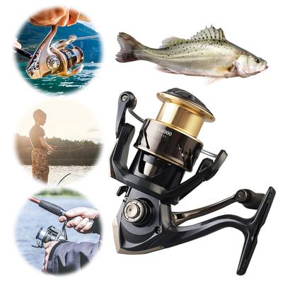 Metal Fishing Reel 5.2/1 Gear Ratio Spinning Wheel Spinning Fishing Reel Fishing Accessories for Saltwater Or Freshwater