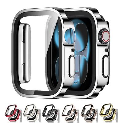 Screen Protector Case for Apple Watch Series 11 10 46mm 42mm Accessories Tempered Glass Hard PC Bumper Cover iWatch Protective