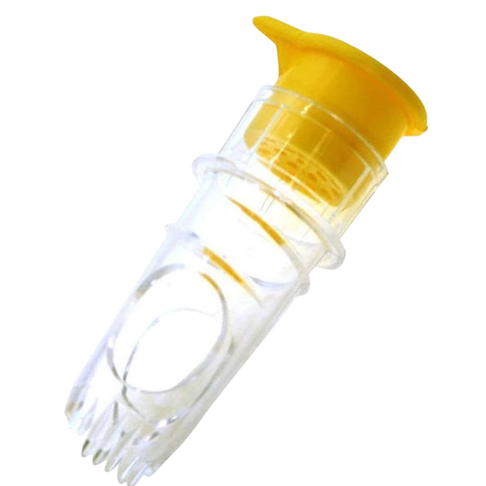 

Manual Lemon Juicer Lightweight Multifunctional Screw Top Portable with Lid Lemon Squeezer for Sports Gym Kitchen Orange Office жёлтый