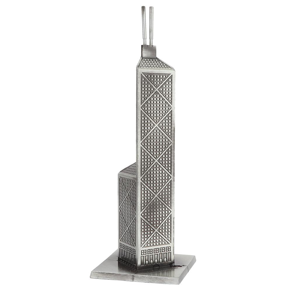 World Famous Architecture Bank of China Tower Model Home Furnishing Ornaments Desktop Decor