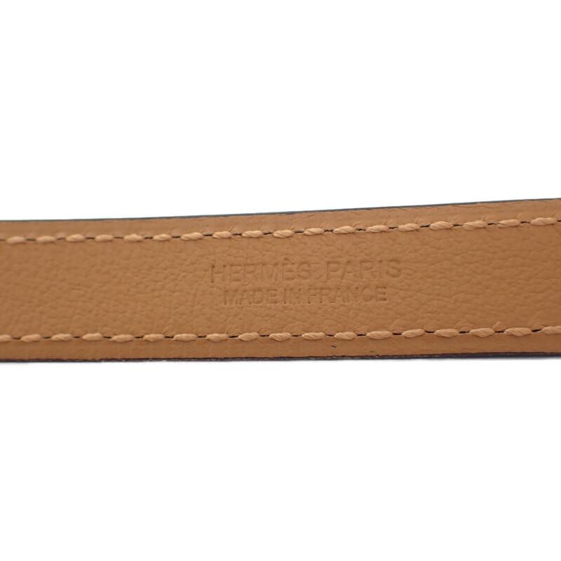 HERMES  H081087  belt black Epsom Women