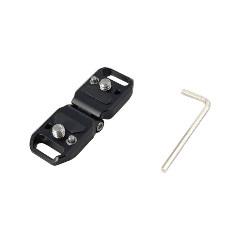 Tool Less Installation 1/4Inch Quick Release Foldable L Bracket Supports Up To 3kg For Photography Gear