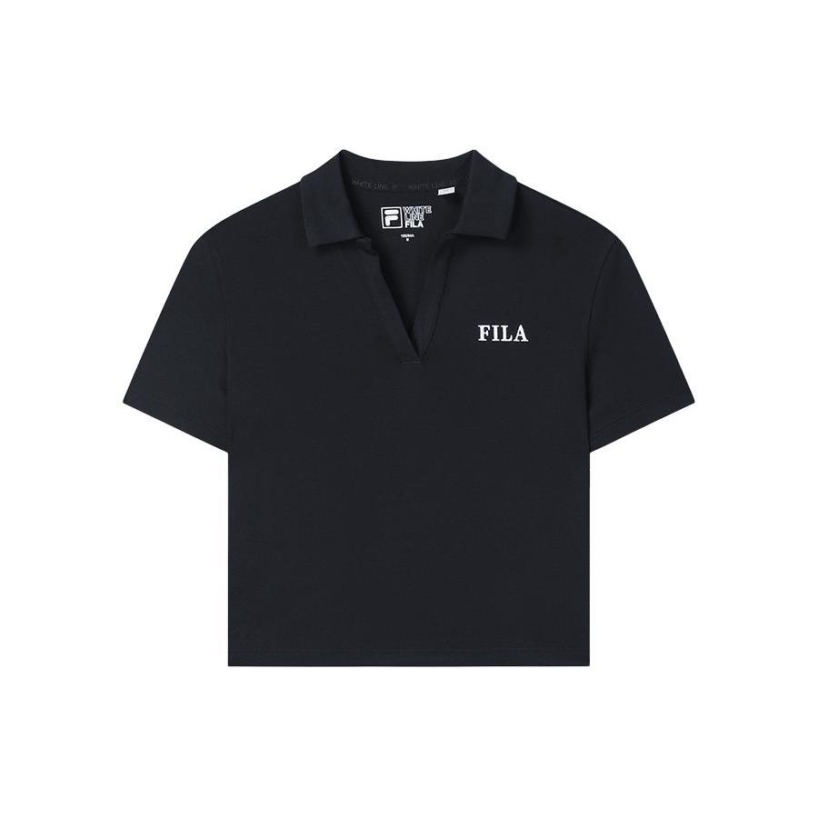 

Новая женская рубашка поло FILA, цвет «реактивный черный», F51W429102F-BK 2XL