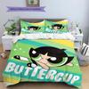 Powerpuff Girls Buttercup Cool Duvet Cover & Pillowcases, Powerpuff Girls Fan Bedding, Perfect Gift.chl