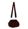 Falten Kleine Wolke Schultertasche Damen Fashi Aufbewahrungstasche Winter Flauschig Trendig Bequem und Vielseitig Textur Umhängetasche
