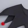 Weihnachtsclown Abnehmbarer Kragen Spitzes Design Hofstil Dekorkragen Cosplay Kostüm Accessoire für Punk-Styling