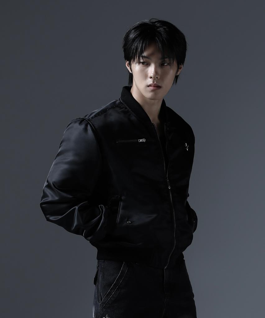 Carmid Antique Blouson Bomber Jacket [Black]