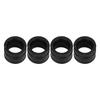 4pcs Carburetor Intake Manifold Boots Rubber 35mm To 37mm Replacement for CB650 RC03 1979‑1982