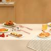 48PCS Disposable Mini Spoon Fork Plastics Gold Silver Ice Cream Scoop Party Tableware Tasting Spoons Dessert Fork Spoons
