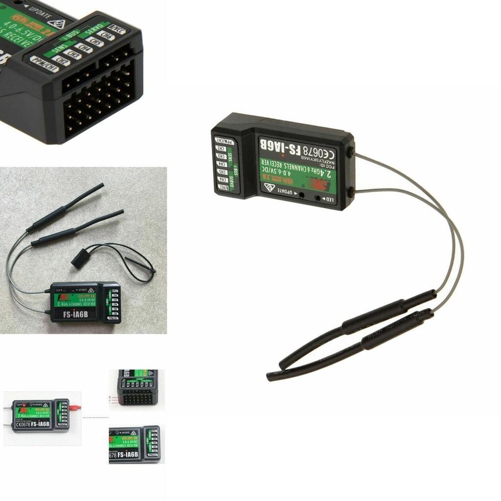Flyskyt6 I6 2.4g Receptor Fs-ia6b6 Para Modelo Rc Material Plástico Controlador de 6 Canais