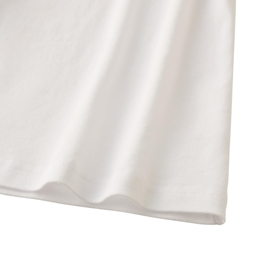 Gunze Tank Moisturizing Size 140 Girls' Top, Finish, 100% Cotton, White,