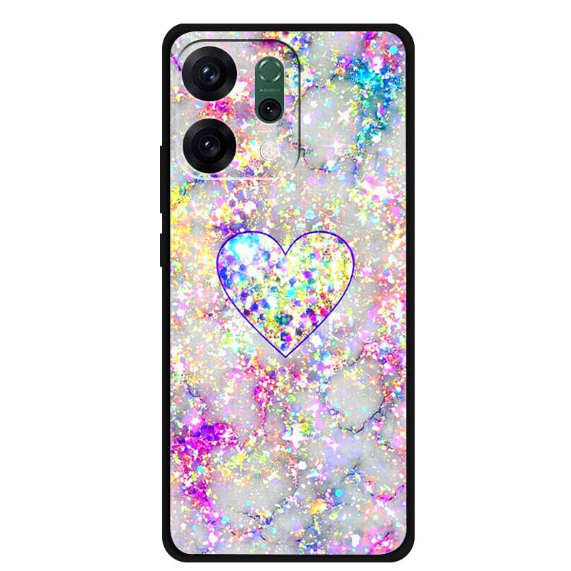 Für Oppo Reno 14 Pro Hülle Cartoon Muster Weiches Silikon TPU Hüllen Für Oppo Reno14 Pro Handyhüllen Neues Reno 14Pro CPH2739 Fundas