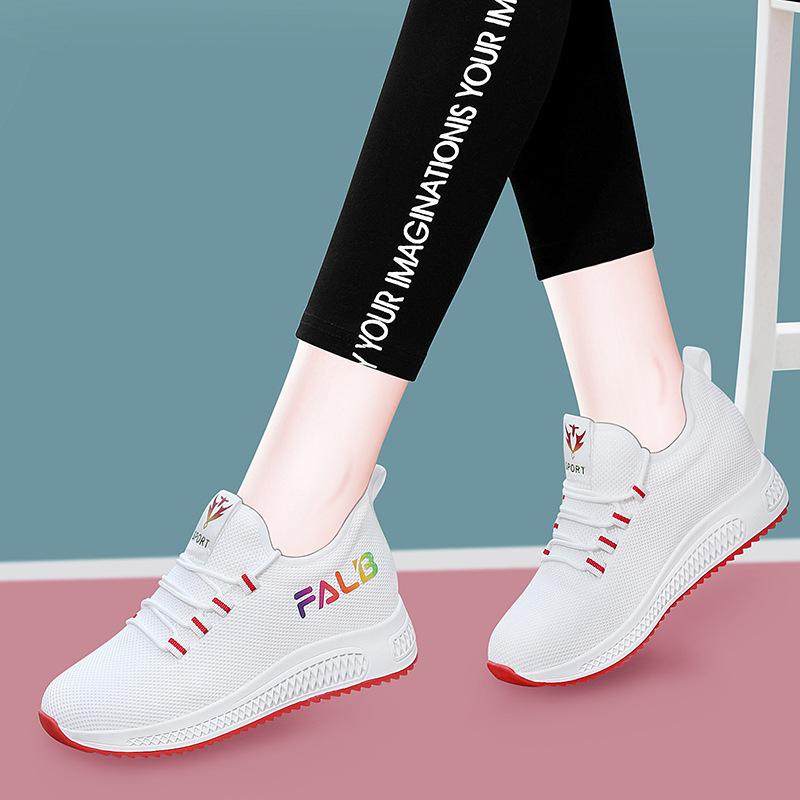 Summer mesh casual women's shoes soft-soled sports shoes dancing walking shoes women's shoes