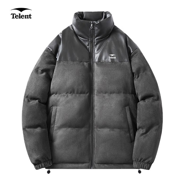 

Tianluntian Unisex Winter Stand Collar Padded Jacket L