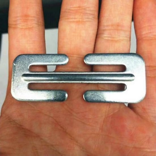 Metal Car Safety Seat Belt Adjuster Locking Clip Universal For Children Seat SU