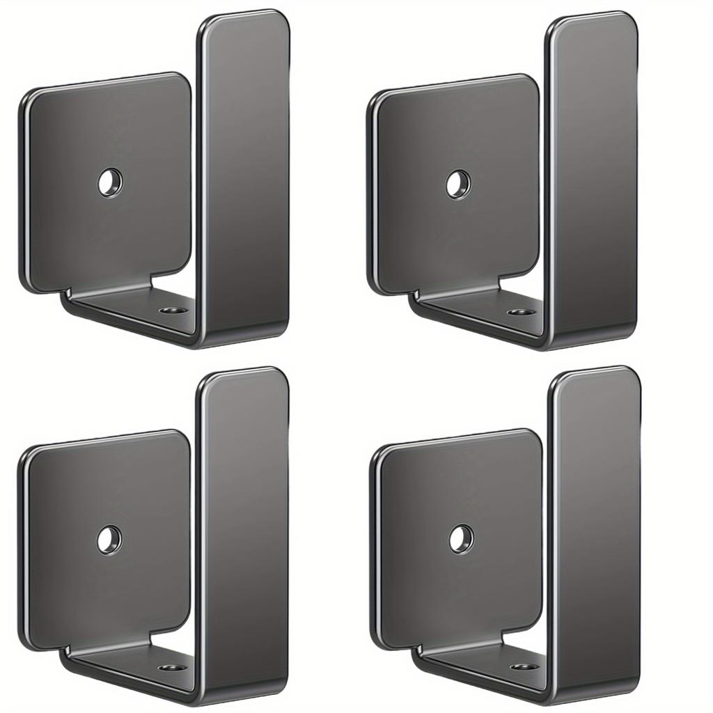 6pcs Router Placement Rack No-Drill Save Space Easy To Install Durable Wall Mounted Socket Fixed Bracket Cutting Board Rack