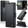Für Samsung Galaxy A37 A57 Brieftaschen-Hülle mit Kartenhalter RFID-Blockierung PU-Leder Klapphülle Magnetverschluss Ständer Stoßfest