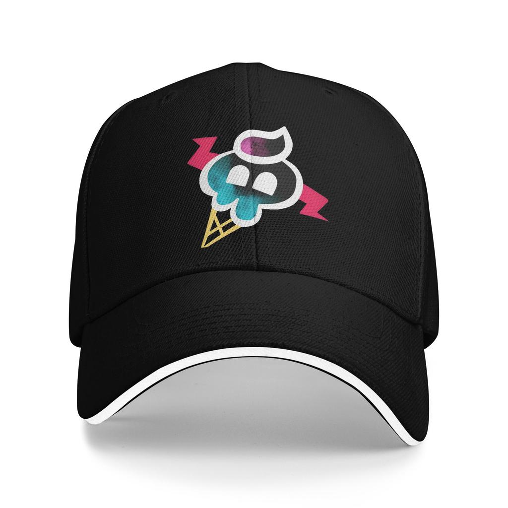 Shadow Milk Cookie Baseball Caps Fashion Cookie Run Kingdom Sandwich Hat Unisex Women Adjustable Headwear Outdoor