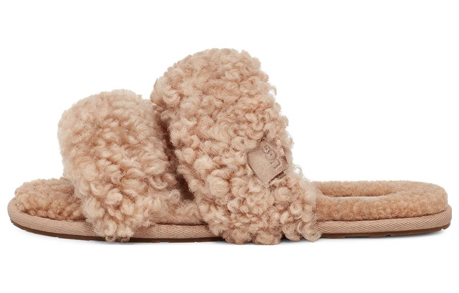 UGG Fleece Lined, Comfortable Lightweight Mules Quiet Slide Slippers Women s Sand 1130837-SAN 36