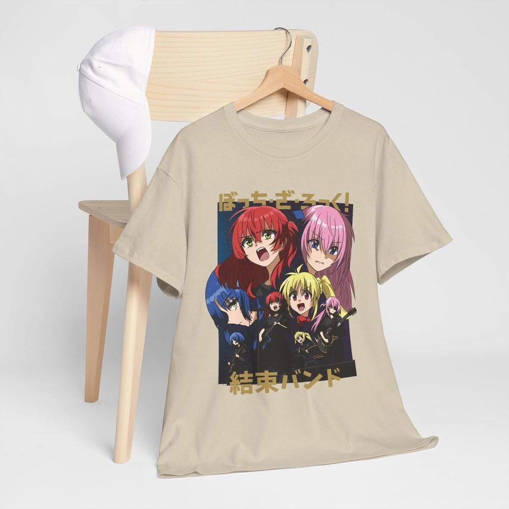 Hitori Gotou Bocchi The Rock Tshirt Kawaii Funny Yamadanijika Ijichi Shirt