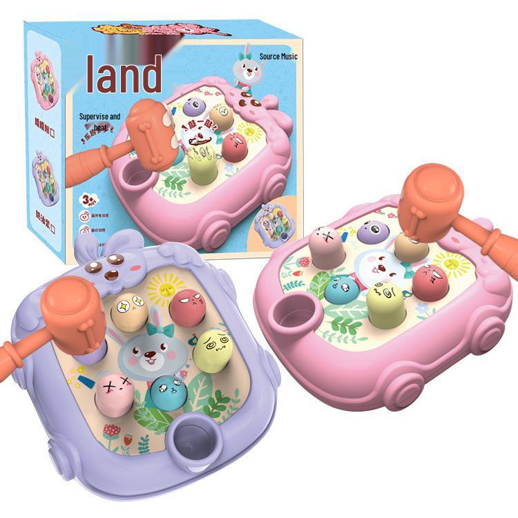 Whack-a-Mole Baby Decompression Toy: Large Rabbit Game Machine for Kids