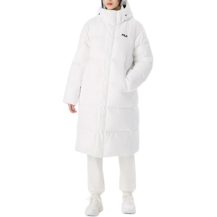 New FILA Down Jackets Unisex White 1100FS2DJG4104XOWH