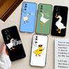 Funny Cartoon Duck Phone Case For Honor 90 70 50 Lite Magic 5 6 Pro X6 X7 X8 X9 X6a X7a X8a X9a X8b X9b Cover