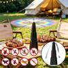Fly Fans for Tables Mosquito Table Pest Bug Killer Amazes Flies Fans Flies Deterrent for Home Picnic BBQ Battery Powered Fly Fan