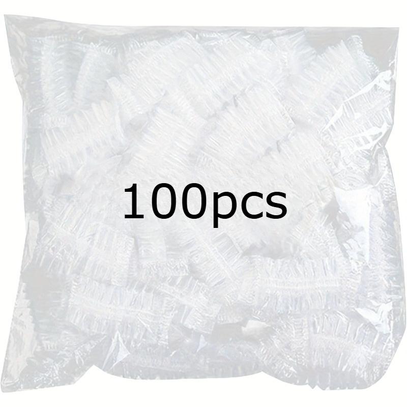 100/200/300 piezas Cubiertas de Ruedas de Maleta de Plástico Transparente, Protectores de Polvo Desechables para Maletas de Viaje y Ruedas Giratorias, Diseño Transparente