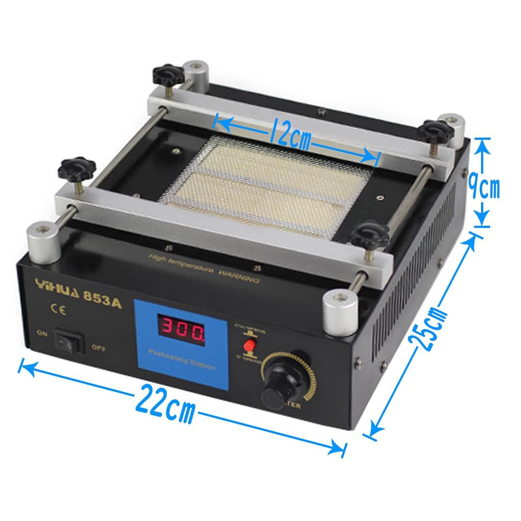 PCB Konstanttemperatur-Heizplatte PCB Vorheizstation Vorheizen Leiterplatte Mit Digitalanzeige Temperaturregelung Schweißgerät-Kit