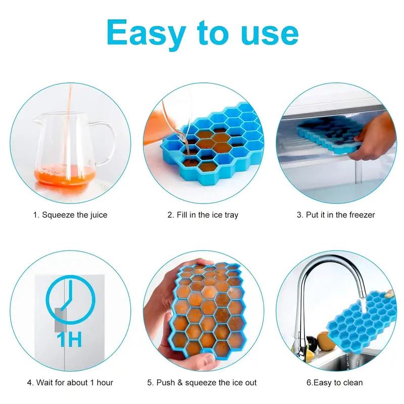 140g Thickened Honeycomb Ice Grid 37 Grid Ice Grid Ice Summer Summer Ice Cube DIY